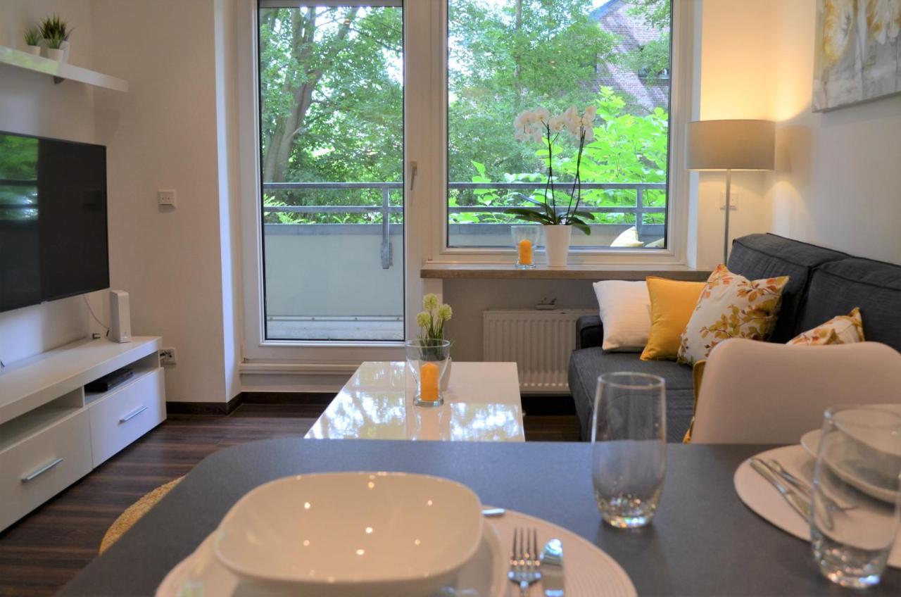 Gemuetliches Und Modernes Apartement In Gruenen Top-Lage Muenster Exterior foto